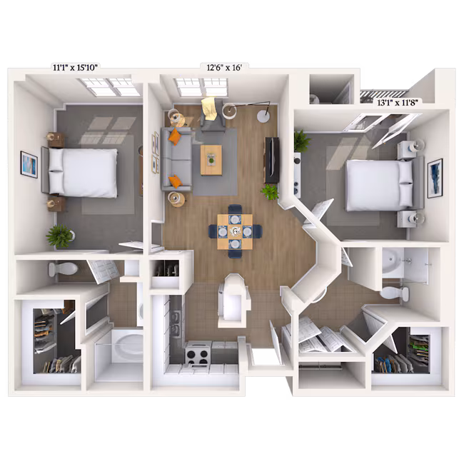 Unit 417 417 floor plan